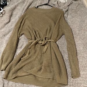 Tan sweater dress-never worn